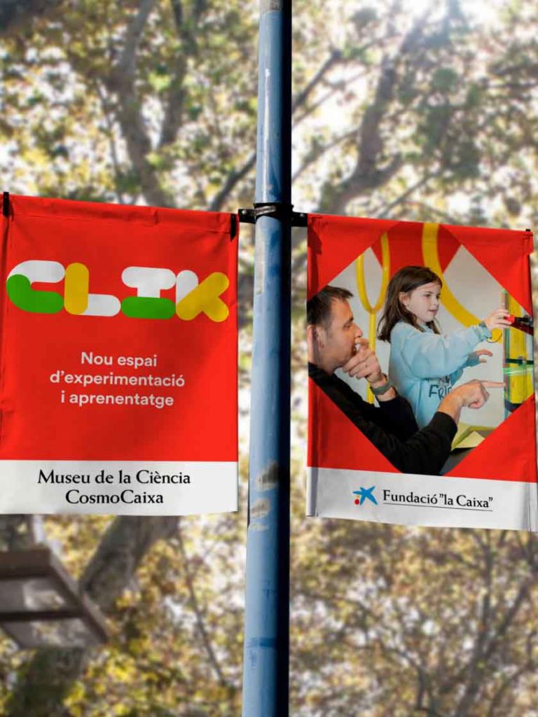 CosmoCaixa, Campaña nuevo espacio CLIK