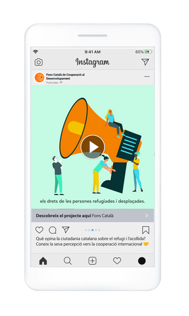 Campaña digital para el Fons Català de Cooperació al Desenvolupament