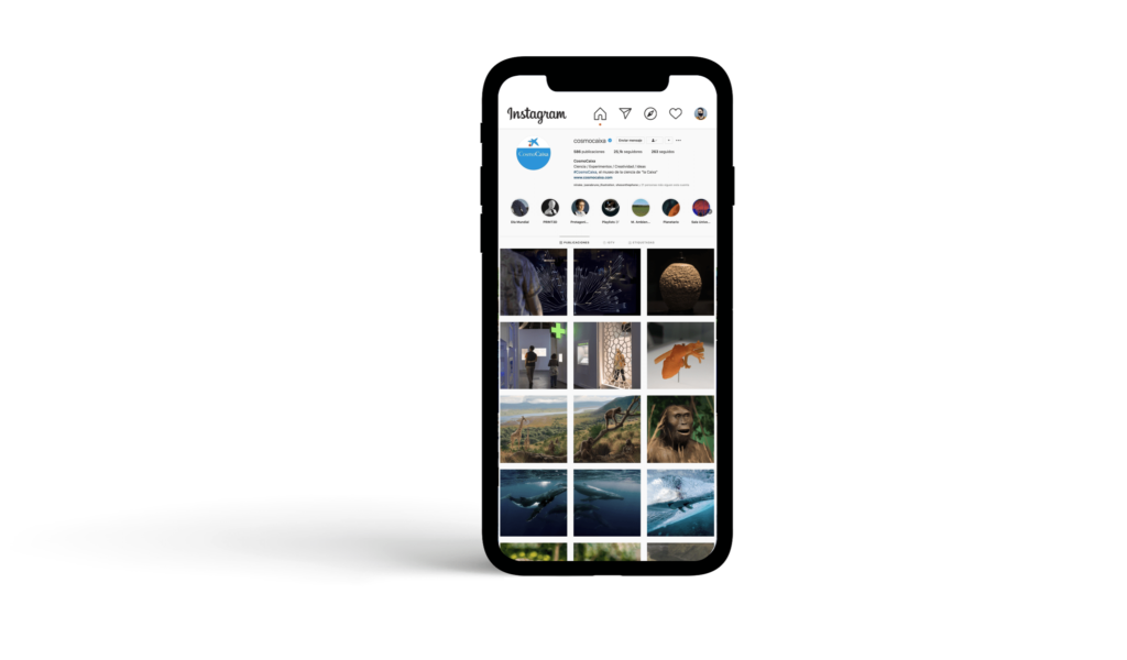 Estrategia Instagram CosmoCaixa