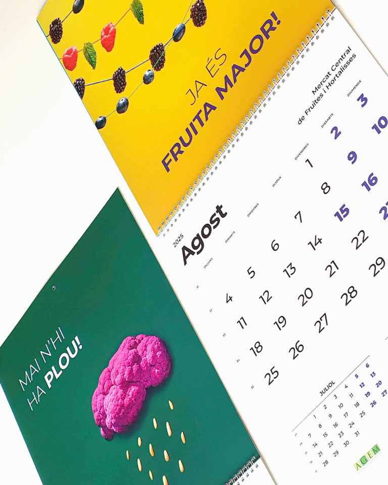 Mercabarna: Diseño Calendario 2025