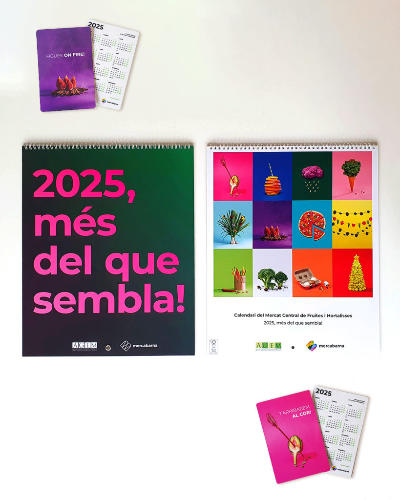 Mercabarna: Diseño Calendario 2025